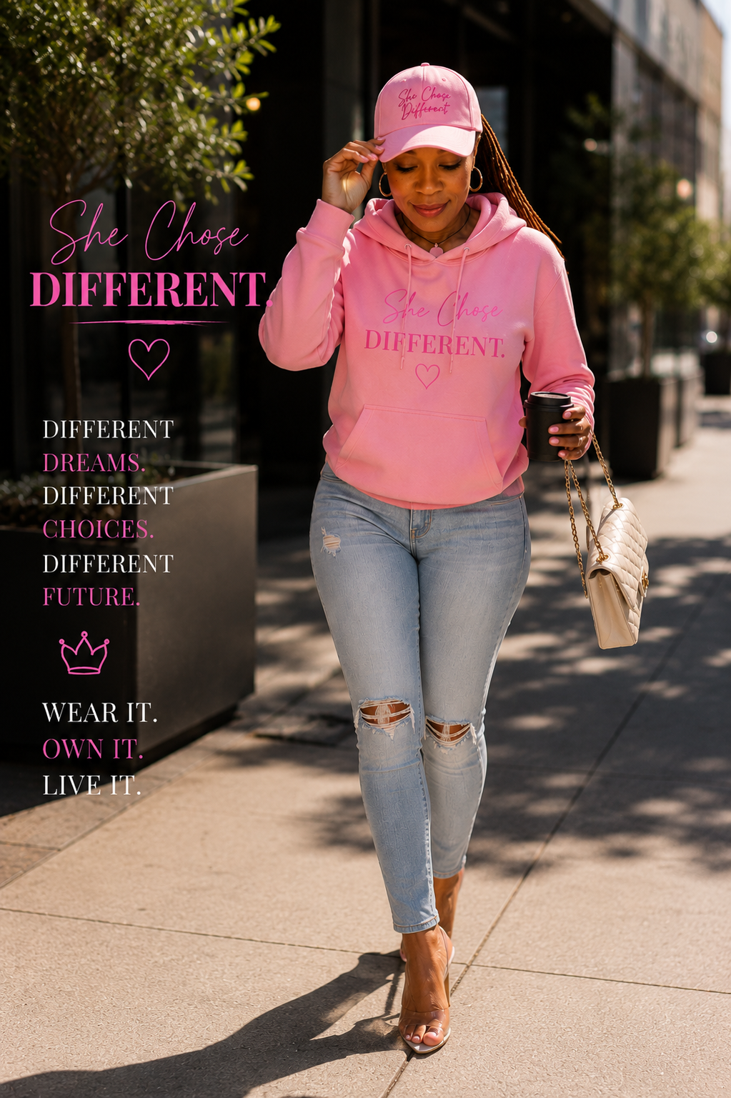She Chose Different — editorial